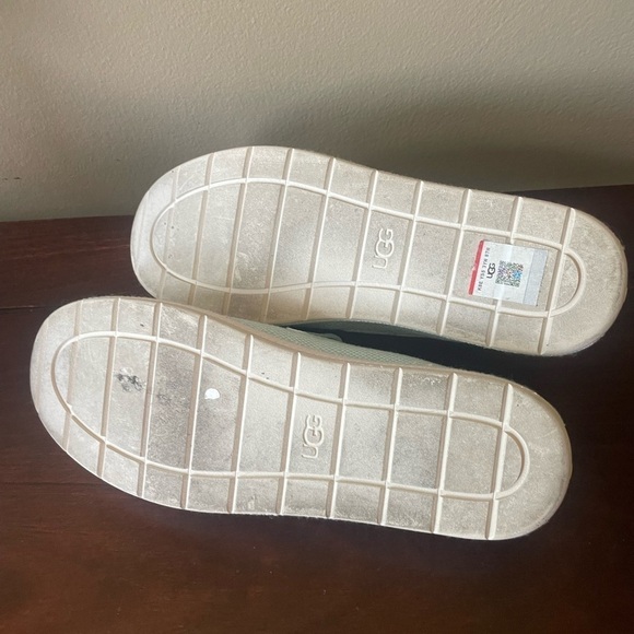 UGG Delu Slip on Sneaker Sky Blue Canvas Flat Espadrille Shoes  sz 8 NEW - Picture 5 of 5